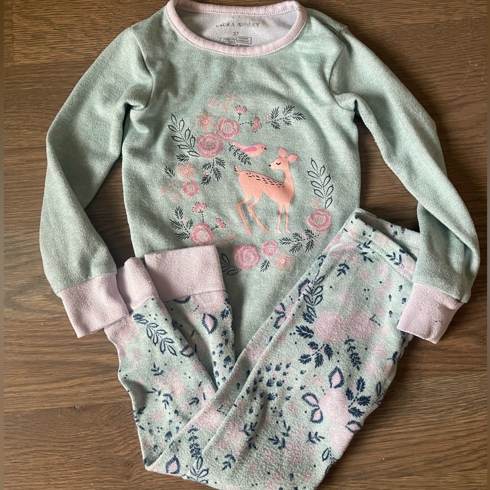 Laura Ashley 2T pajama set